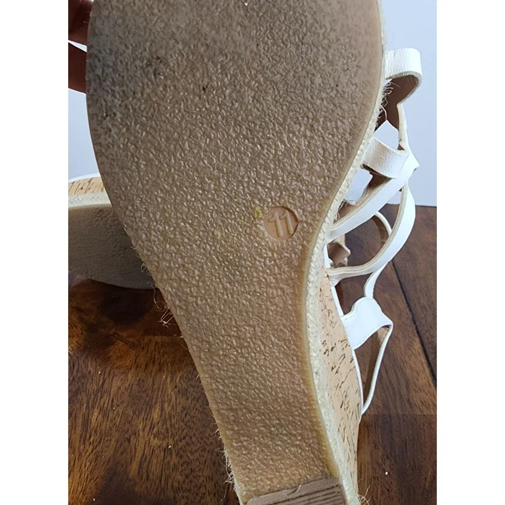LimeLight Cork Wedge Sandals Women's Size 11